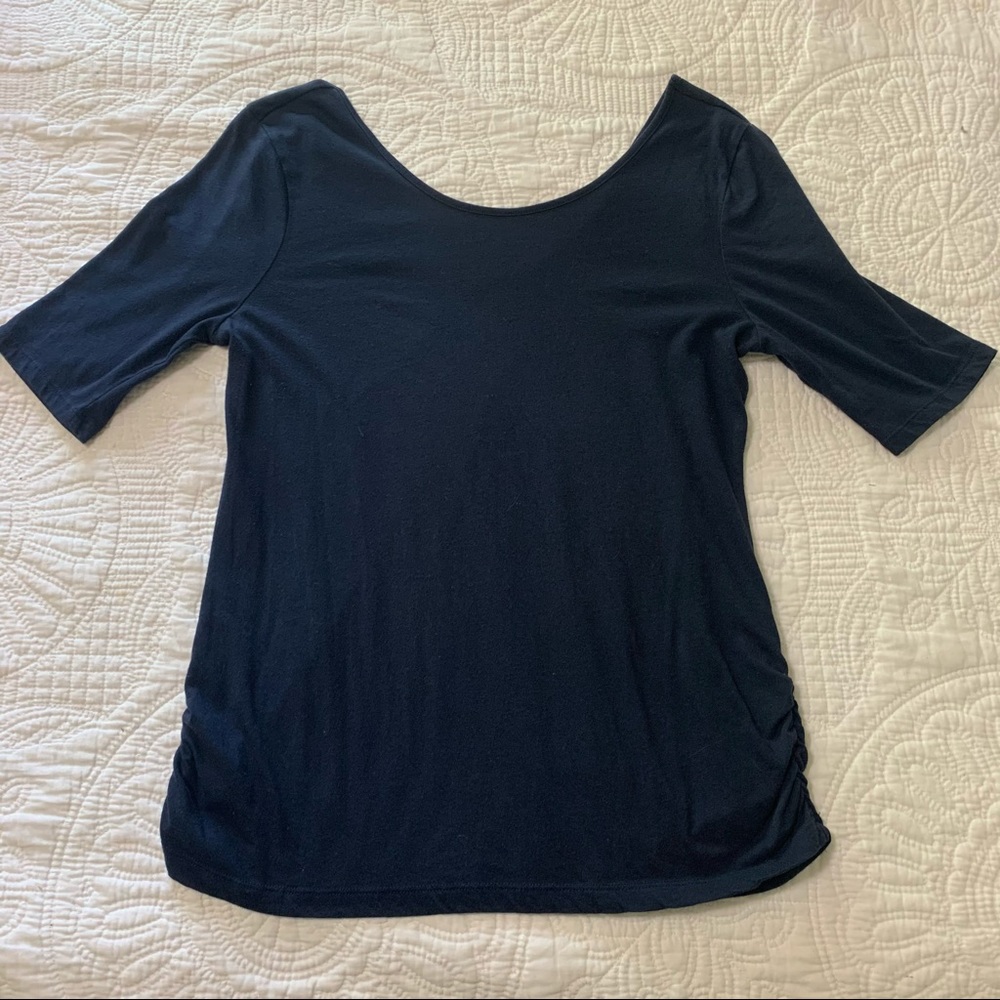 Women’s low back tee